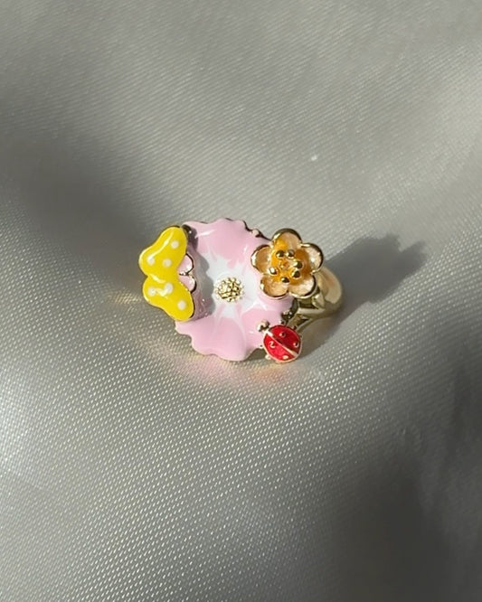 Big flower Ring