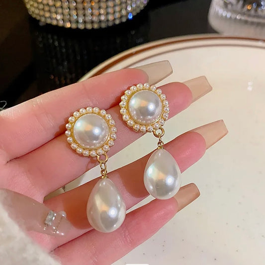 Shizuka Pearl Drop Earrings