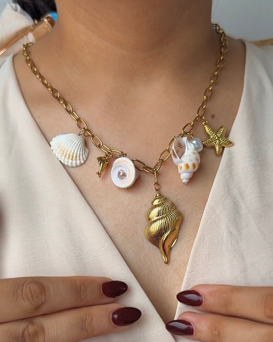 Maximalist Mediterranean Necklace