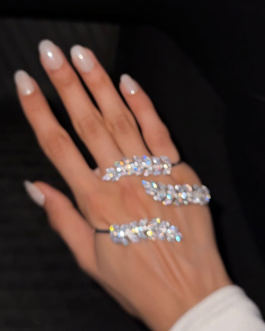 Red Carpet Radiance Hand Jewelery