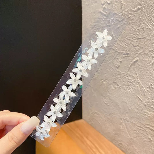 Daisy Blossom Hair Pins (pack of 8)
