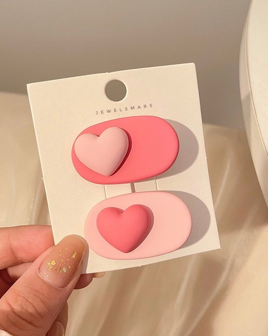Cute Korean Hairpins- pack of two
