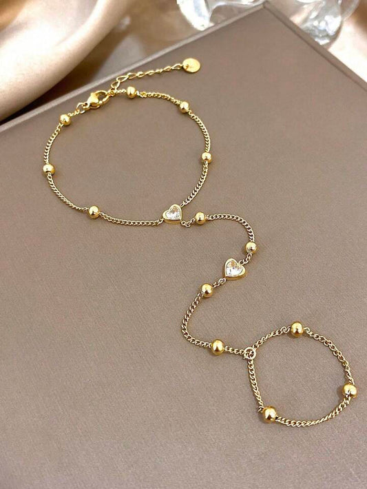 Twinkle Hearts! Hand Jewellery