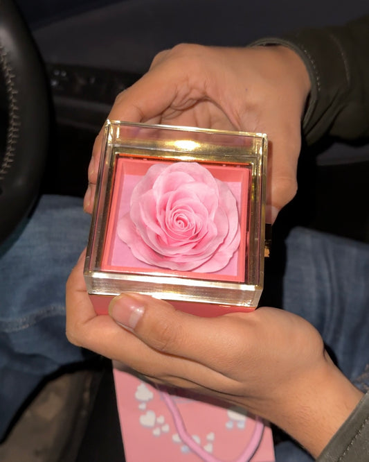 Rotating Gift Box with Ring