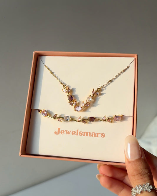 Tulip-core Premium Gift Box (necklace + bracelet)