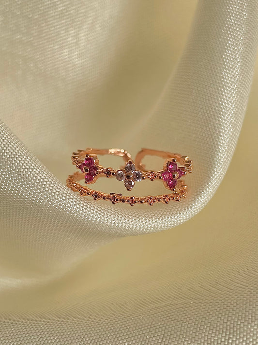 Cherry Blossom ring- pink