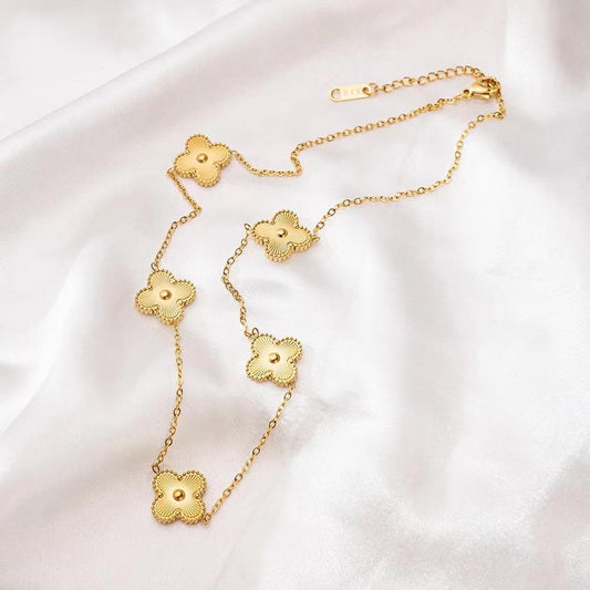 Multi Clower Necklace