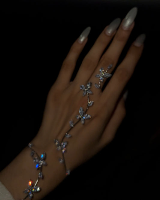 Blossom Glow hand jewellery