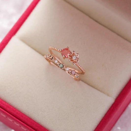 Elena Dreamiest Ring - red