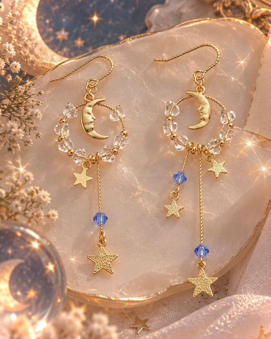 Luna Celestial Mismatched Earrings