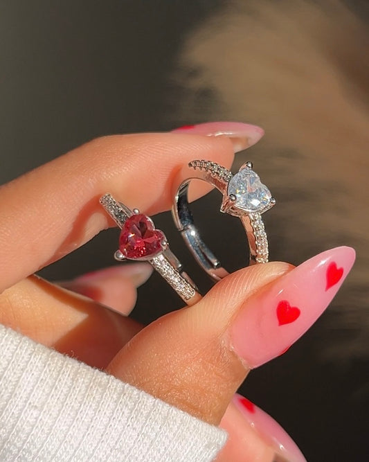 Melody Hearts Bestie Rings