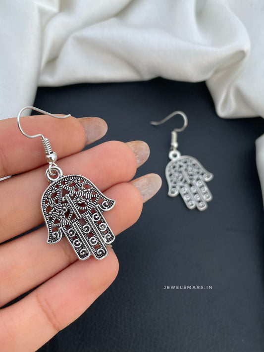 Hamsa Earrings