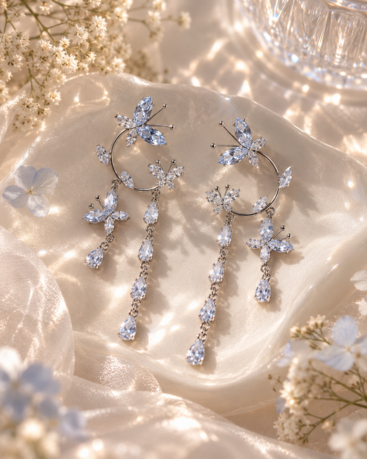 Lunar Flutter Whisper Earrings