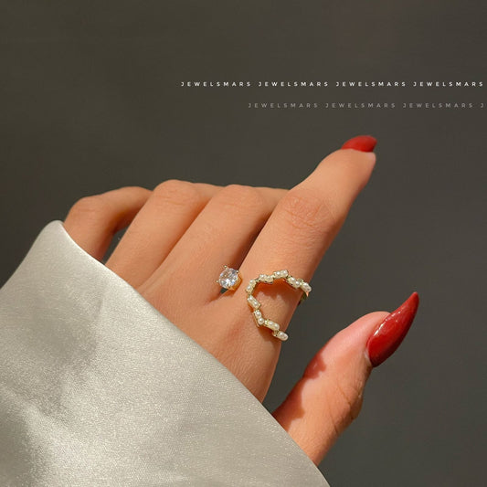 Pearl Statement Ring