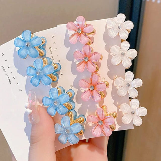 Mini Flower Hair Clips