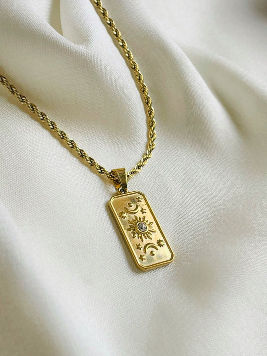 Sun & Moon Necklace