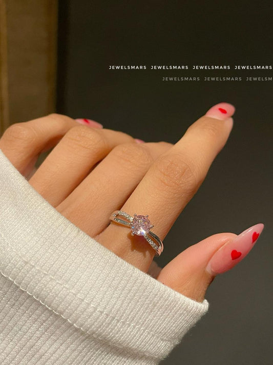 Diana Promise Ring- pink