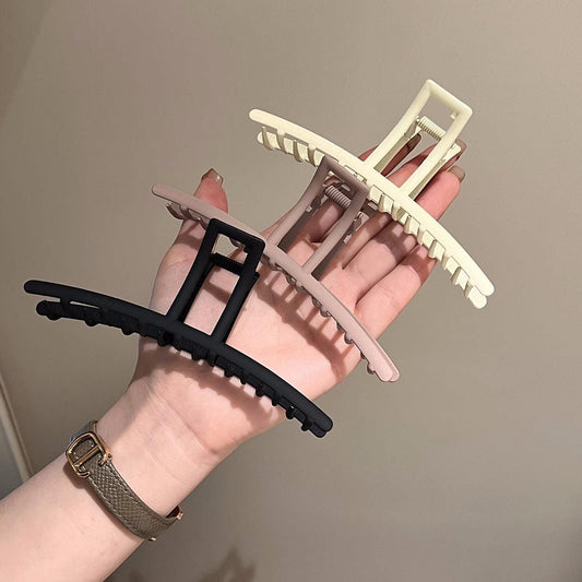 Slim XL Claw Clips- browns (matte)