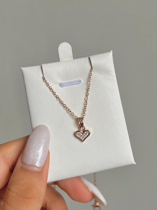 Minimal Heart Necklace