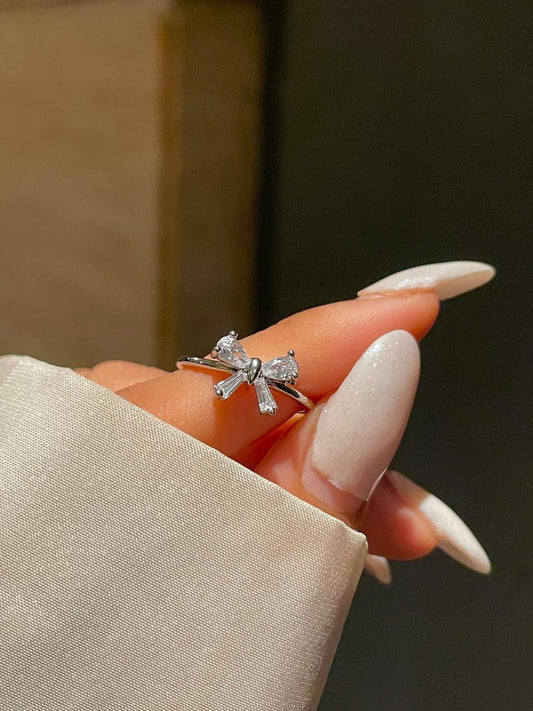 Coquette aesthetic ring