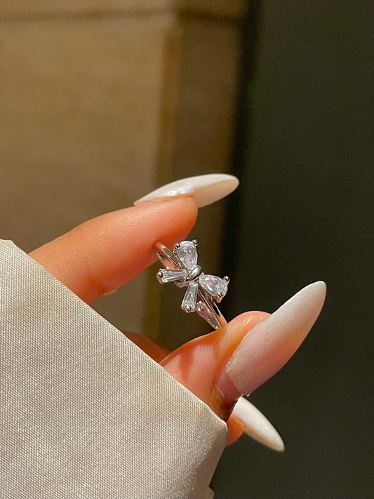 Coquette aesthetic ring