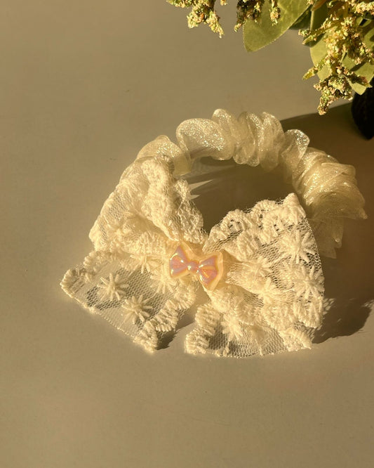 Mini Bow Scrunchie