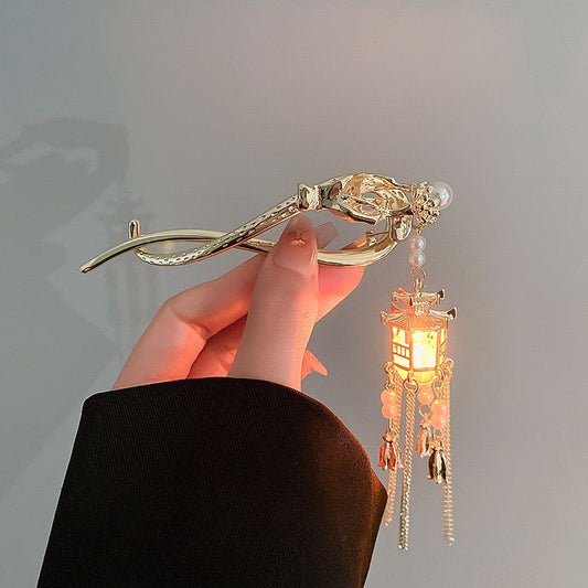 Japanese lantern Hair Clip