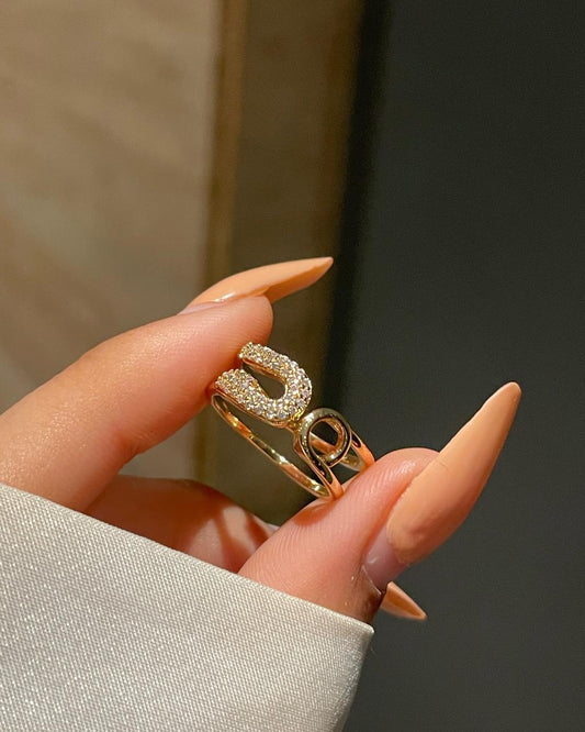Safetypin Ring