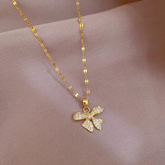 Bow Season Necklace