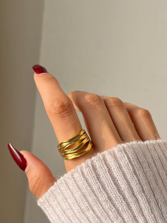 Ciara Statement Wired Ring