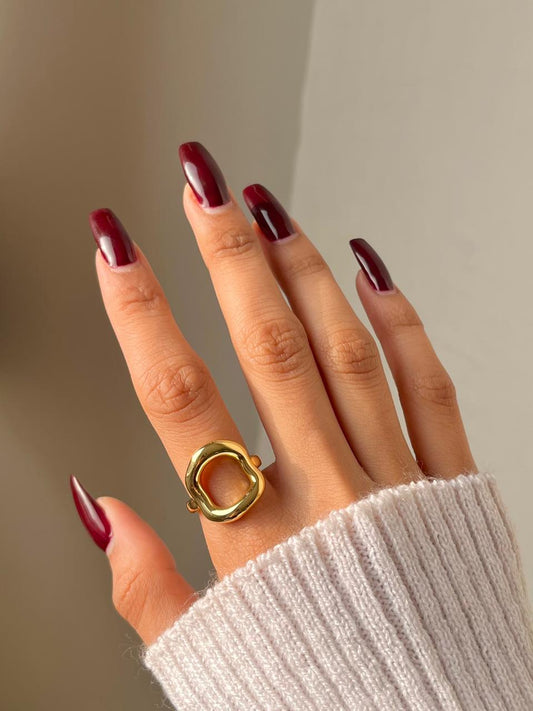 Hollow Statement Ring