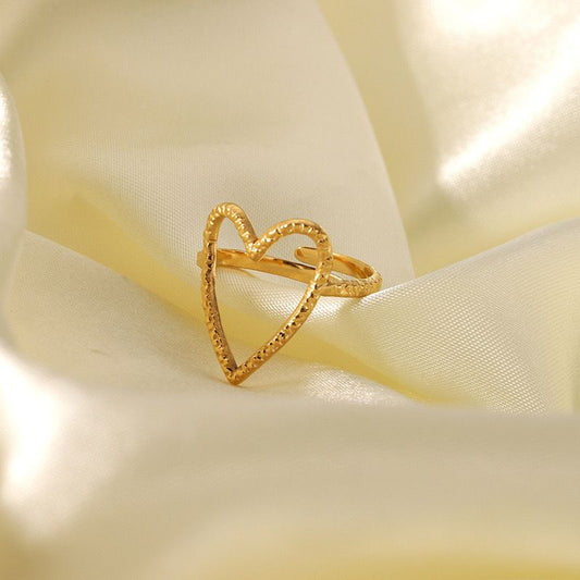 Heart of Gold Ring