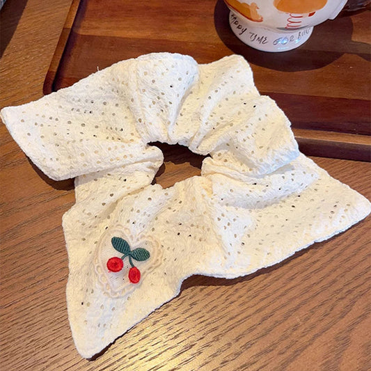 In my lace Era Scrunchie