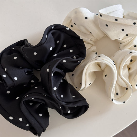 Premium Polka Dots Core Scrunchie