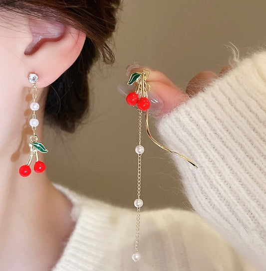 The iconic Cherry Drop Earrings