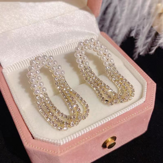 Pearling into your heart Earrings