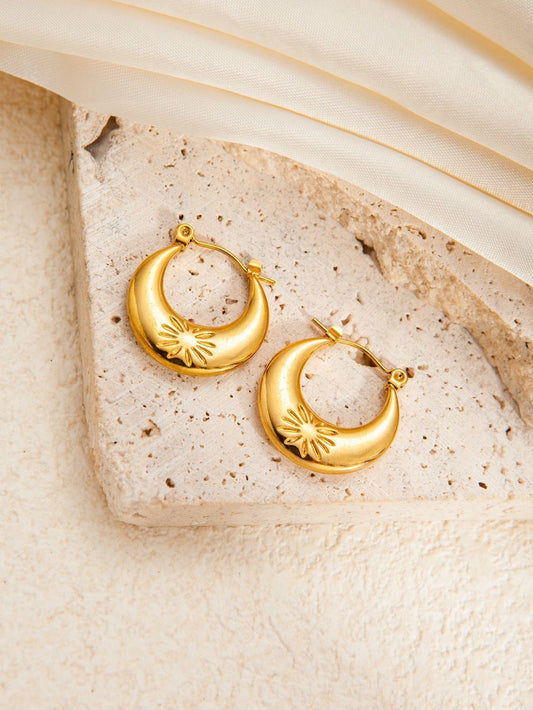 Golden Ember Earrings