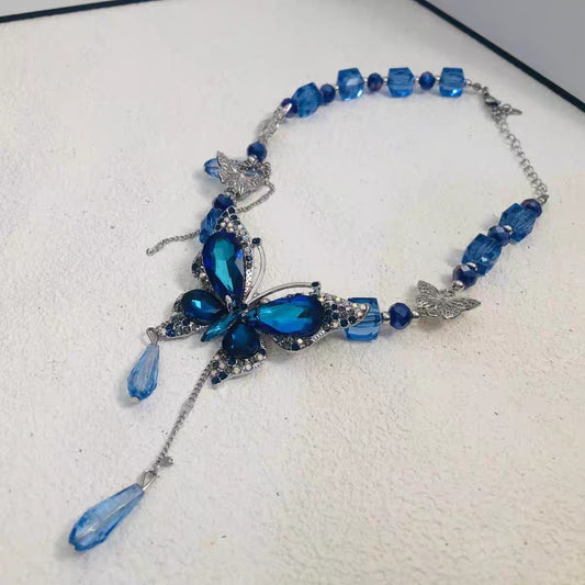 Fairy Dusted Butterfly Necklace