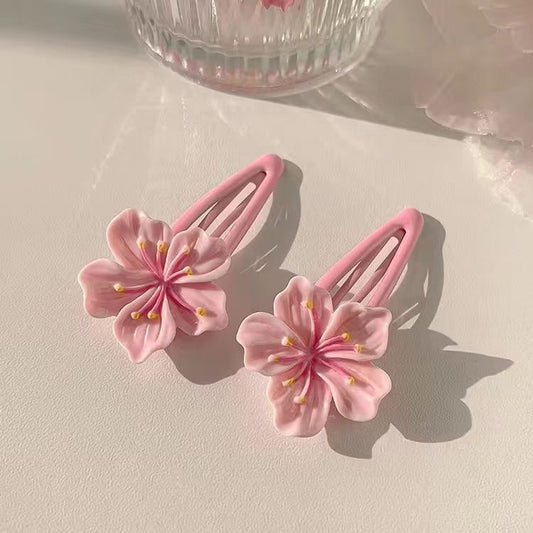 Pretty in Pink Hair Clips (Pack of 2)