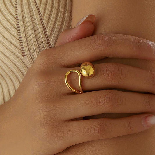 Statement Spiral Ring