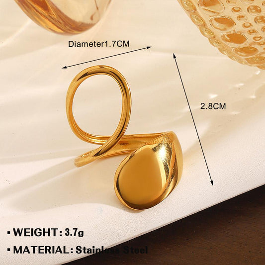 Statement Spiral Ring