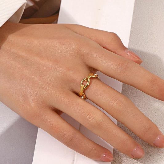 Linked in Twinkle Ring