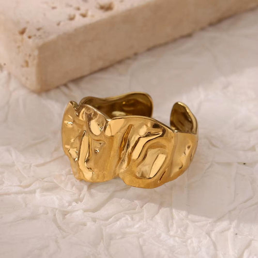 Gold Bold Baddie Ring