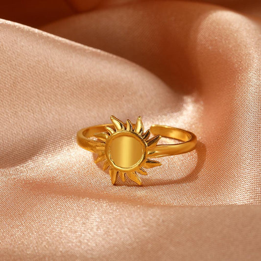 Soft Solar Grace Ring