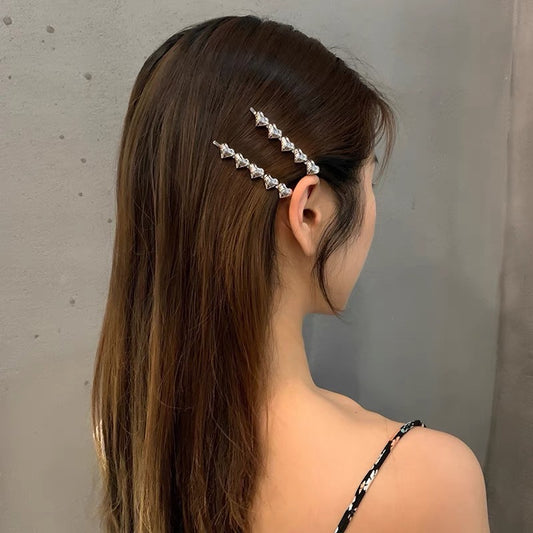 Heartwave Metallic Hair Clip