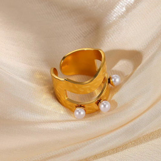 Dew of Pearls Ring