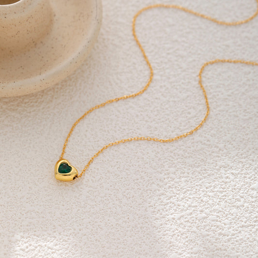 Love in Jade Necklace