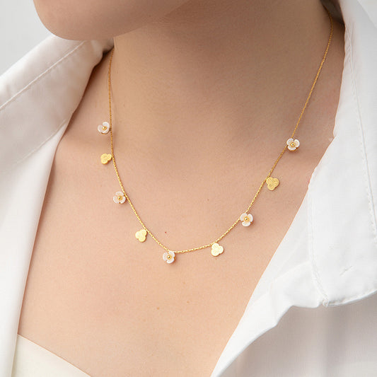 Golden Spring Necklace