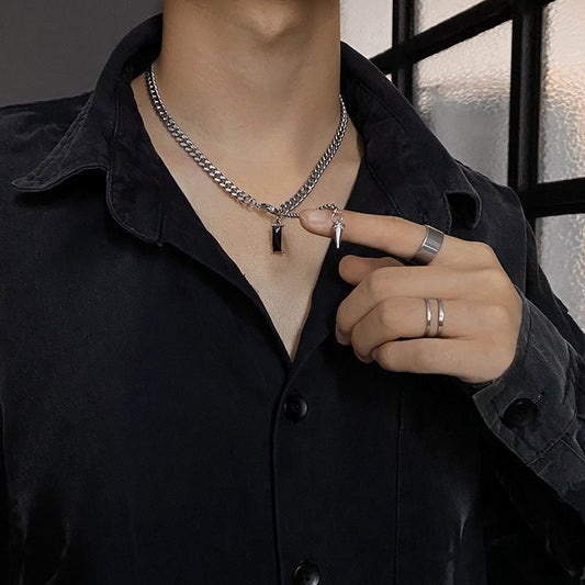 Chromatic Eclipse Unisex Necklace