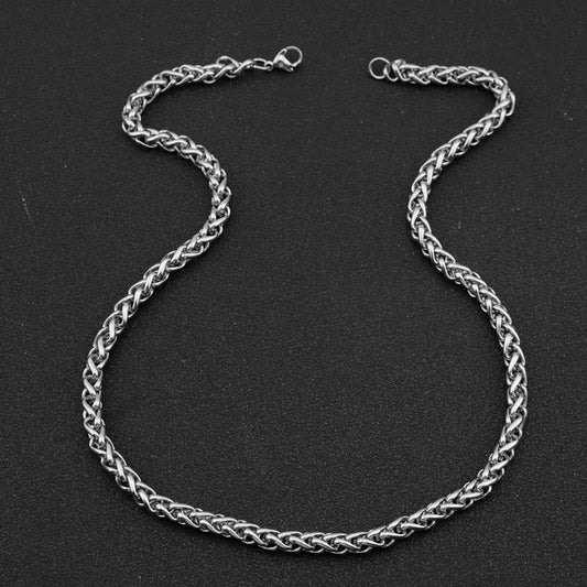 Silver Status Chunky Necklace (Unisex)